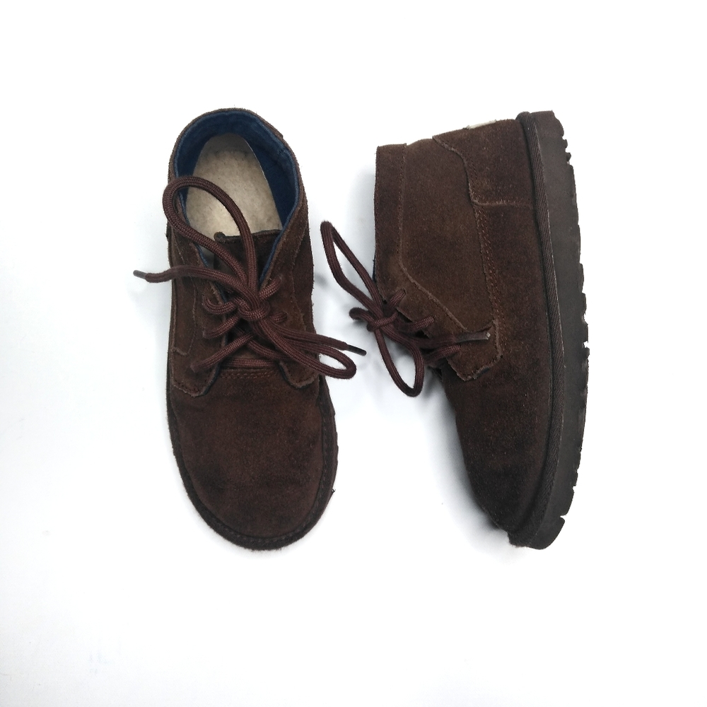 UGG kids boots brown suede size 1